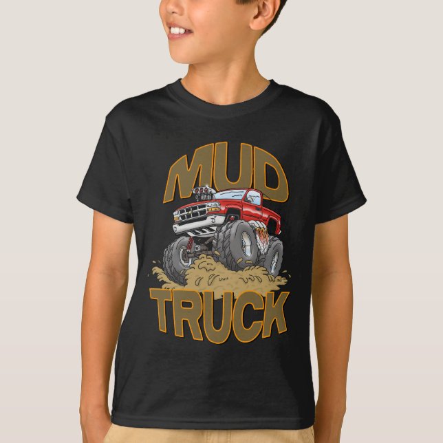 Mud Truck Chevy T-Shirt (Front)