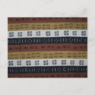 Mudcloth Number 1 Postcard