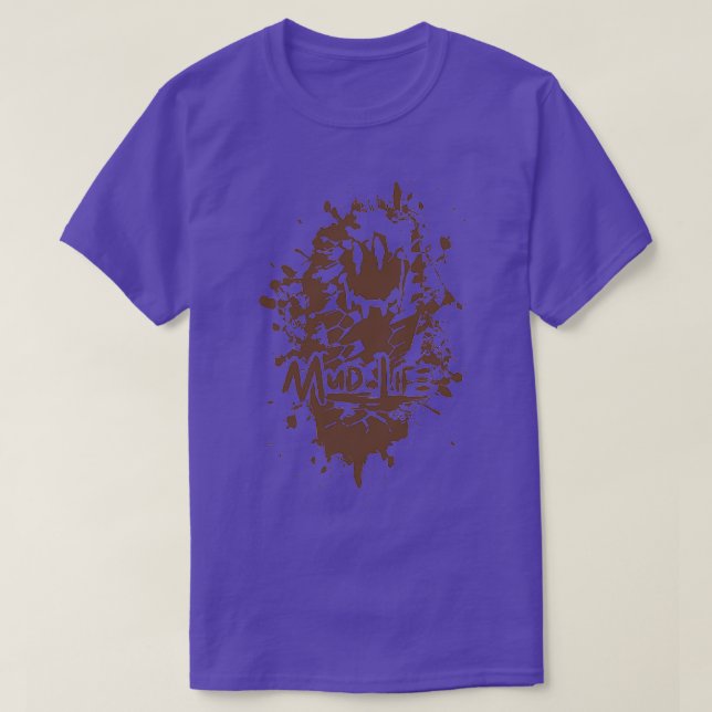 Mudding Mud Life Off Road 4x4 T-Shirt (Design Front)
