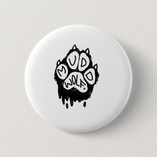 Muddwolf Logo 6 Cm Round Badge
