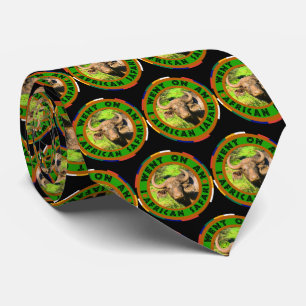 Muddy Buffalo Africa Circle Neck Tie