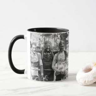 Muddy Faces Tour de France 1928 After Stage 10 Mug