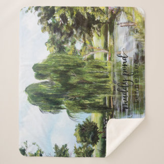 Muddy Pond Sherpa Blanket