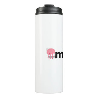 Müde – Funny Minimalist German Word Travel tumblr Thermal Tumbler