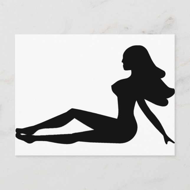 Mudflap Girl Postcard (Front)