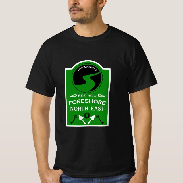 Mudlarking Hobby Gift T-Shirt (Front)