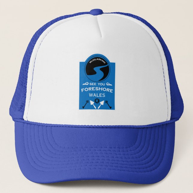Mudlarking Hobby Gift Trucker Hat (Front)