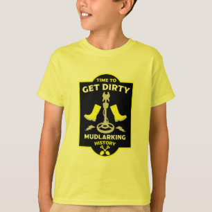 Mudlarking Metal Detecting T-Shirt