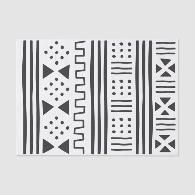 Mudprint Style Tissue Paper (Front)