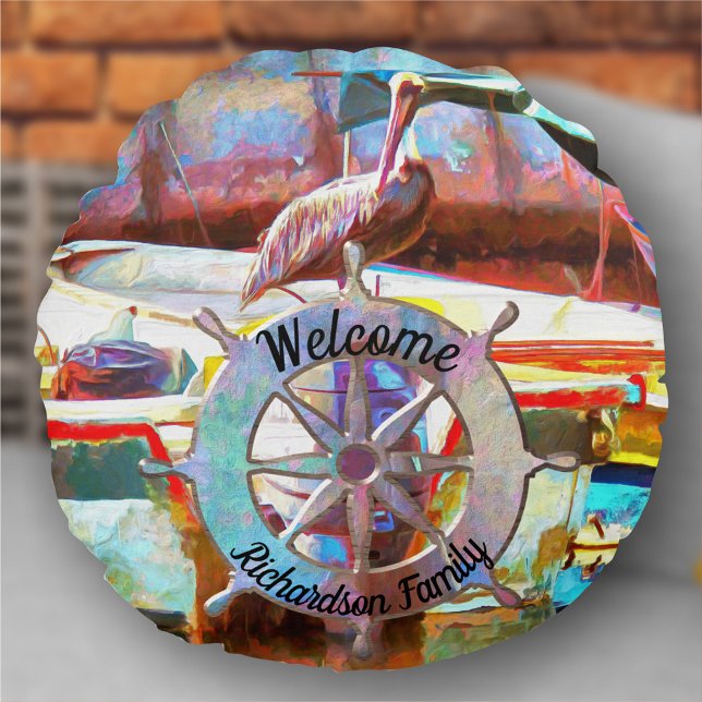 Muelle Los Peines Pelican 0463 Round Cushion (Creator Uploaded)