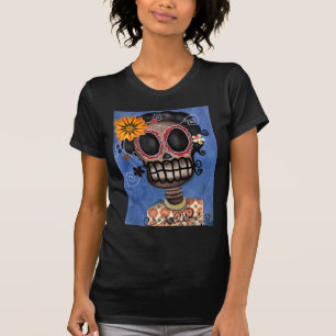 Muerta Skeleton Day of the Dead Shirt