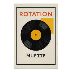 🔁 Muette Rotation - The Vinyl Silence Poster