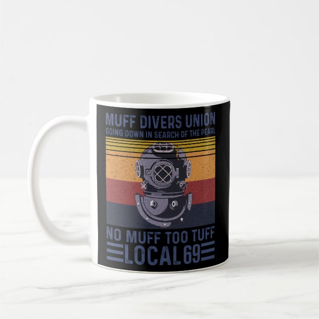 Muff Divers Union Coffee Mug (Left)