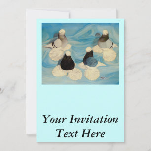 Muffed Tumblers Four Invitation