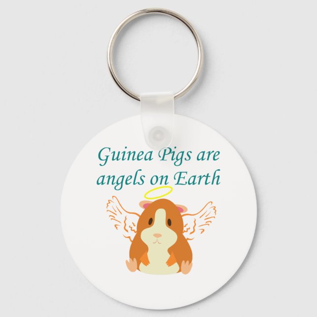 Muffin Angel Keychain (Front)