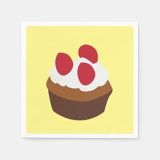 Muffin Cupcake Napkin (Front)