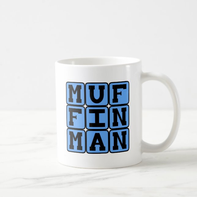 Muffin Man Coffee Mug (Right)
