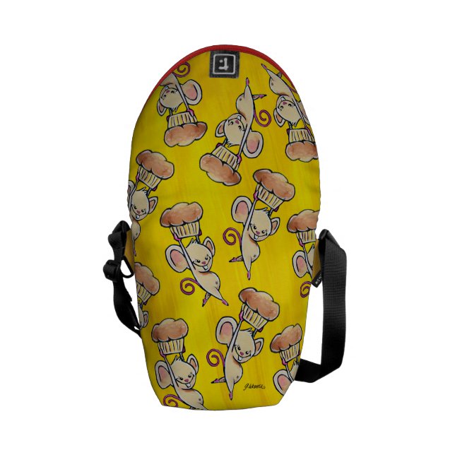 Muffin Mice Mini Messanger Bag Courier Bag (Back Open)