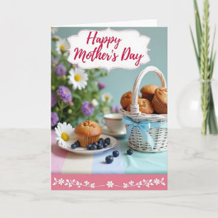 Muffin Mothers Day Celebration Card