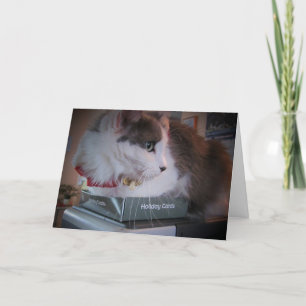 Muffin's Literal  holiday card