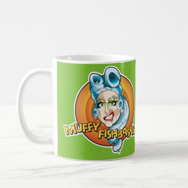 Muffy Fishbasket Fan Mug (Left)