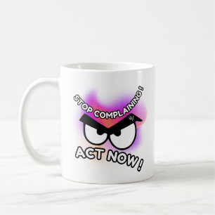 Mug 11oz : Act Now (white)