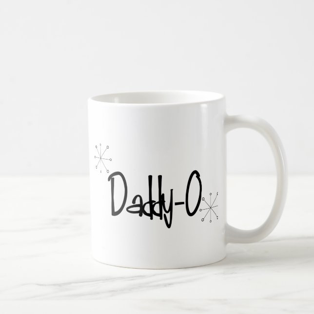 Mug - 1950 Retro Dad DADDY-0 (Right)