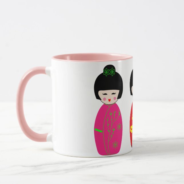 Mug 3 Japanese Girls (Left)