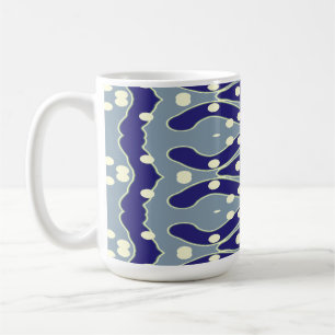 Mug, A vibrant multicolor seamless pattern design Coffee Mug