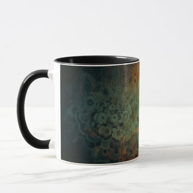 Mug abstract art (Left)