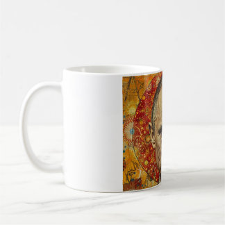 Mug abstract art Putin