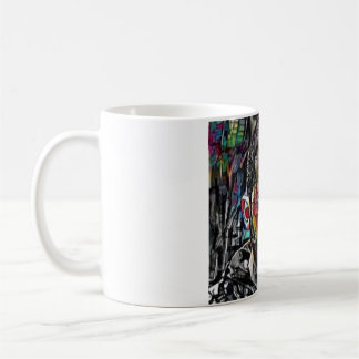 Mug abstract art Zelensky