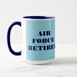 Mug Air Force Retiree