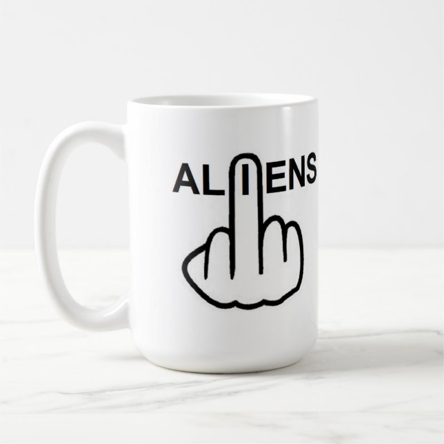 Mug Aliens Flip (Left)