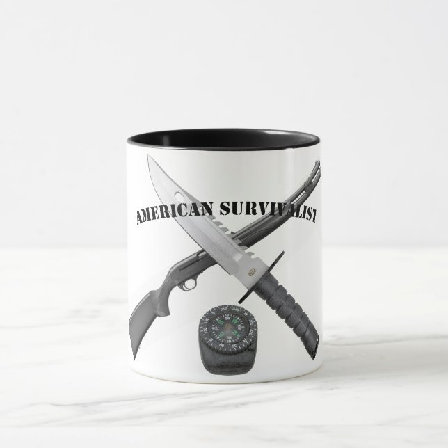 Mug AMERICAN SURVIVALIST (Center)