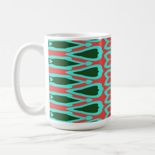 Mug, An elegant multiple colour trendy design  Coffee Mug (Left)