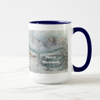 Mug Ann Hayes Painting Bavarian Snow Dream