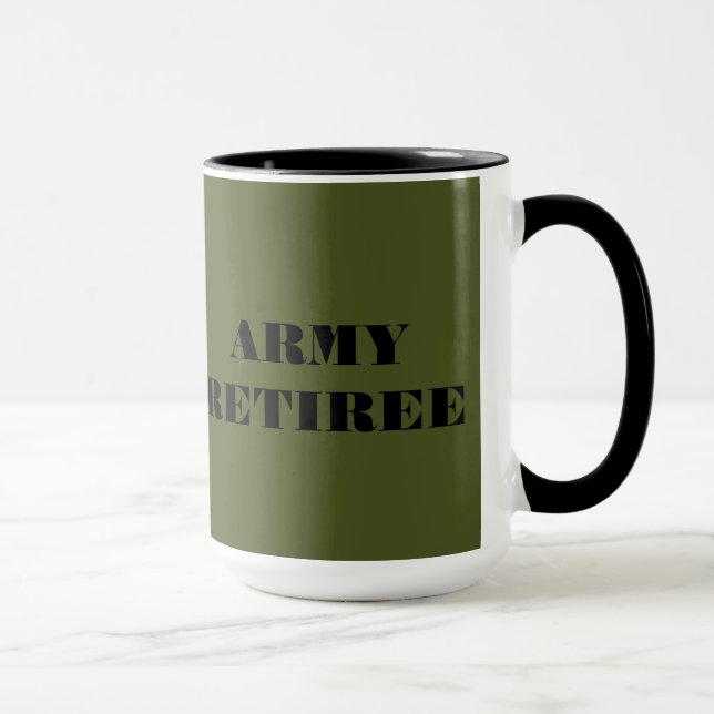Mug Army Retiree (Right)
