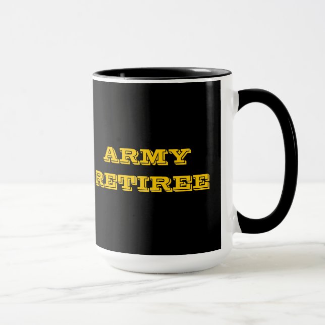 Mug Army Retiree (Right)