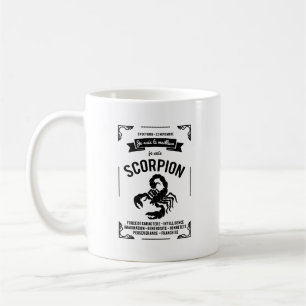 Mug astrological sign of the passionate: Scorpion