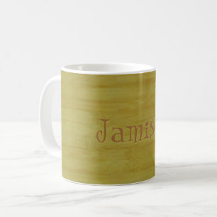 Mug - Bamboo Background with Text