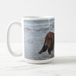 Mug Basset Hound By The Sea