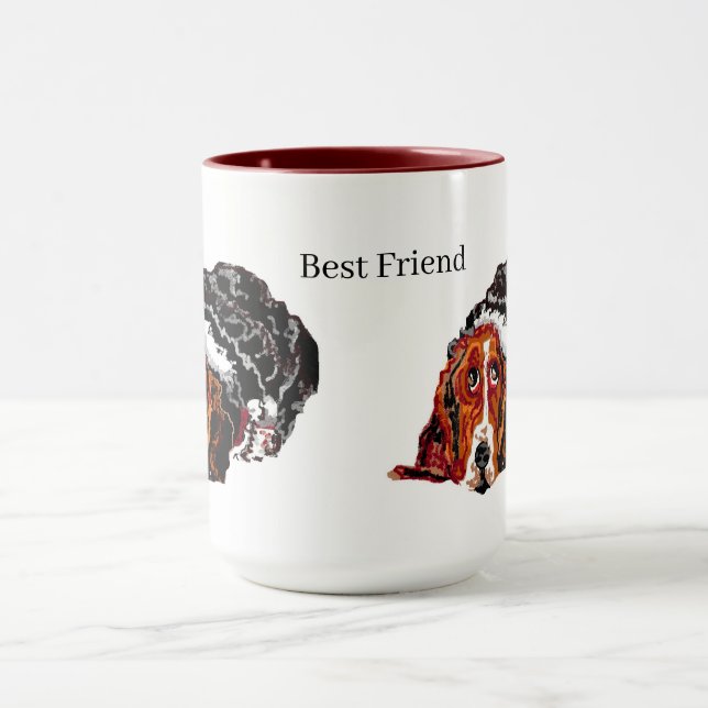 Mug : Best Friend Basset HoundDog (Center)