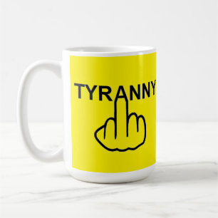 Mug Bird Flipping Evil Tyranny