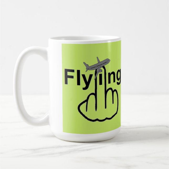 Mug Bird Flipping Flying Flip (Left)