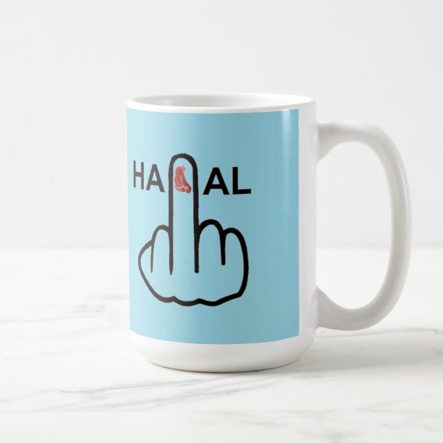 Mug Bird Flipping Halal Flip (Right)