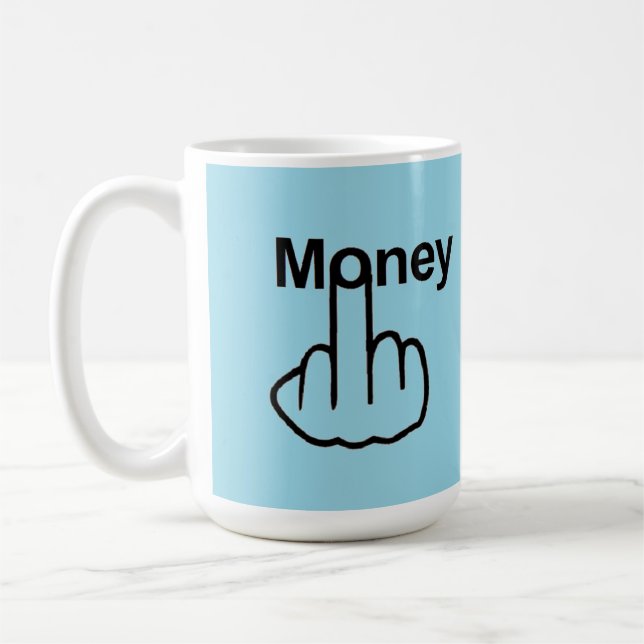 Mug Bird Flipping Money Flip (Left)
