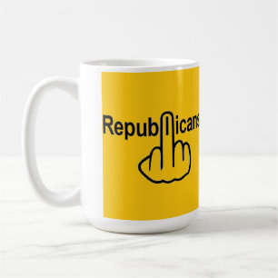 Mug Bird Flipping Republicans Flip