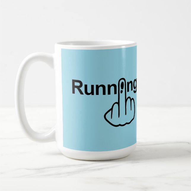 Mug Bird Flipping Running Flip (Left)