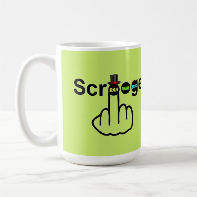 Mug Bird Flipping Scrooge Flip (Left)